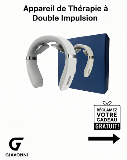 Masseur cervical avancé Giavonni — soutien de la tension artérielle